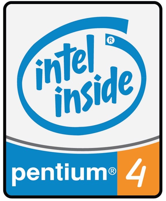intel pentium 4 logo