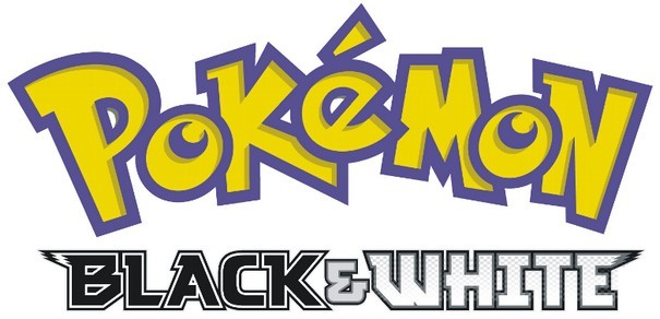 pokemon black white logo