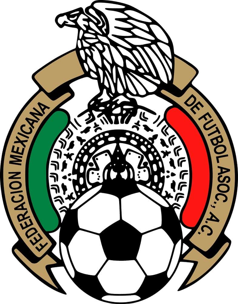 Mexico national football team and Federation of Association Football logo