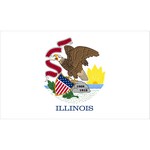 Illinois State Flag and Seal