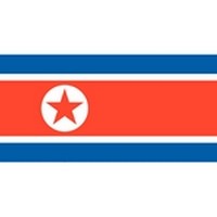 North Korea Flag and Emblem