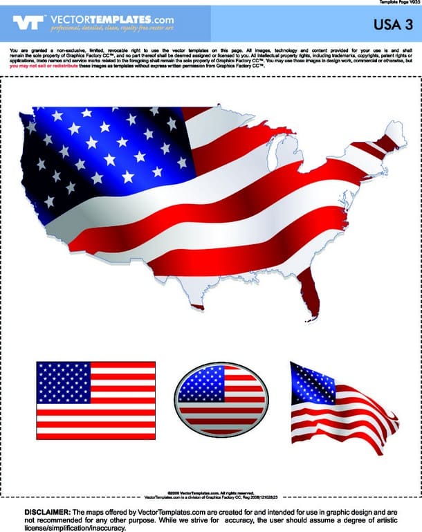 usa maps flags