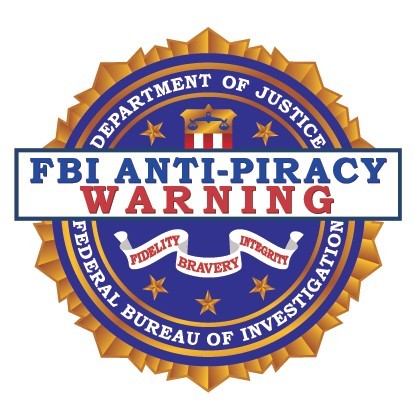 fbi anti piracy warning logo