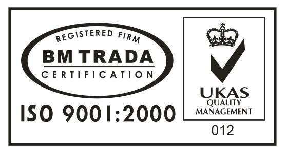 ISO 9001 2000 BM TRADA logo