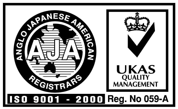 aja iso 9001 2000 logo