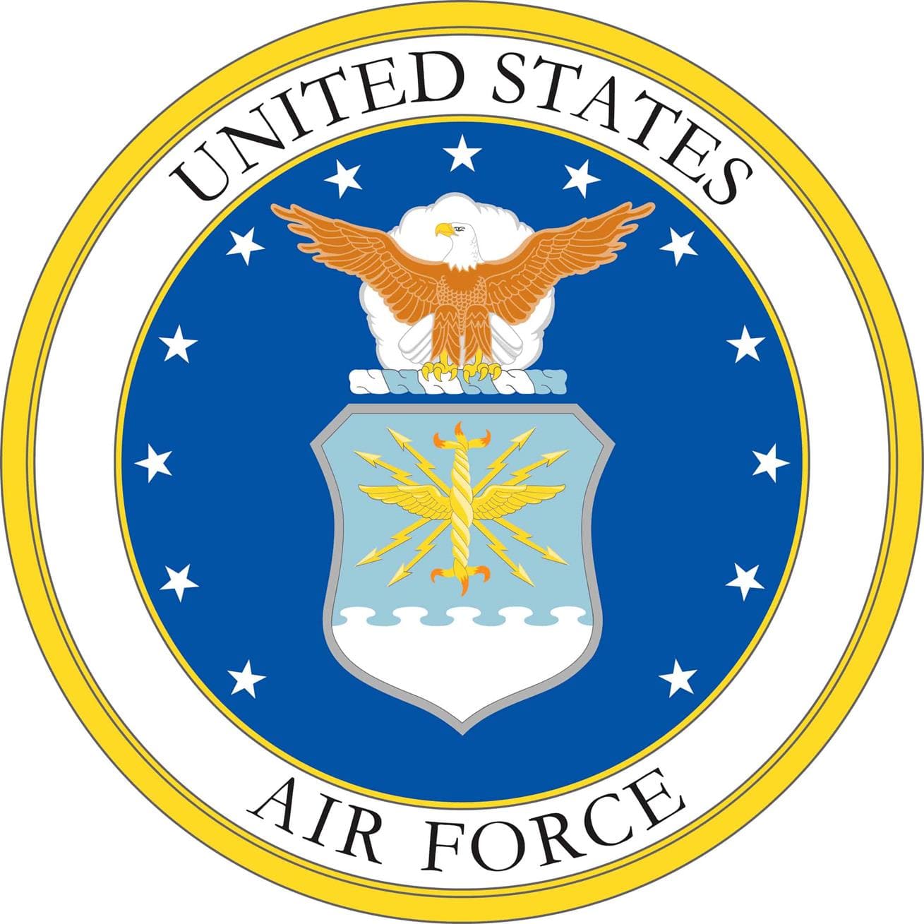 us air force emlem arm logo