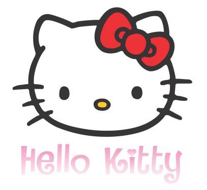 hello kitty logo 407x375