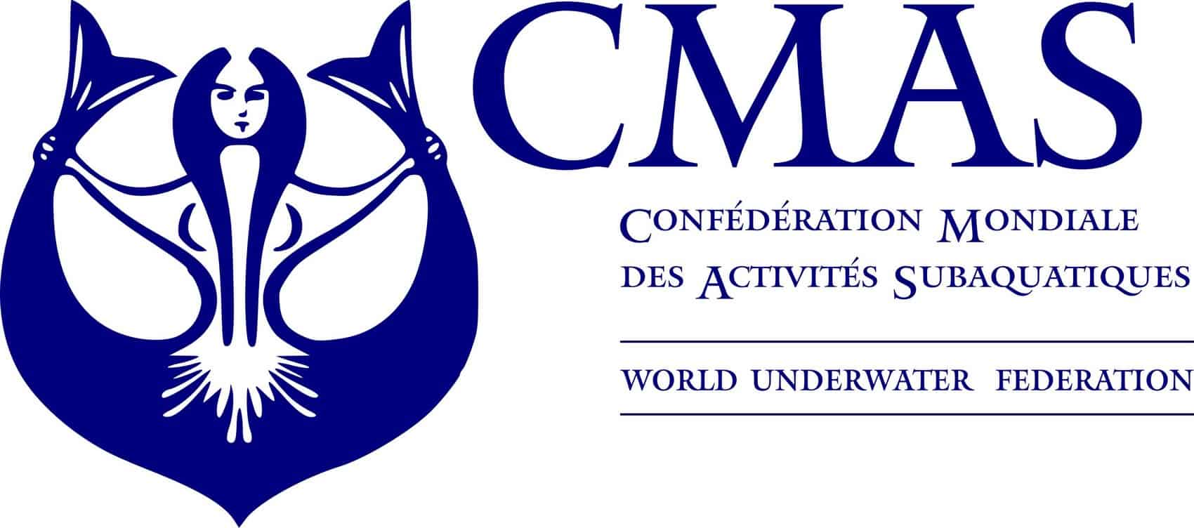 Confederation Mondiale des Activites Subaquatiques CMAS logo