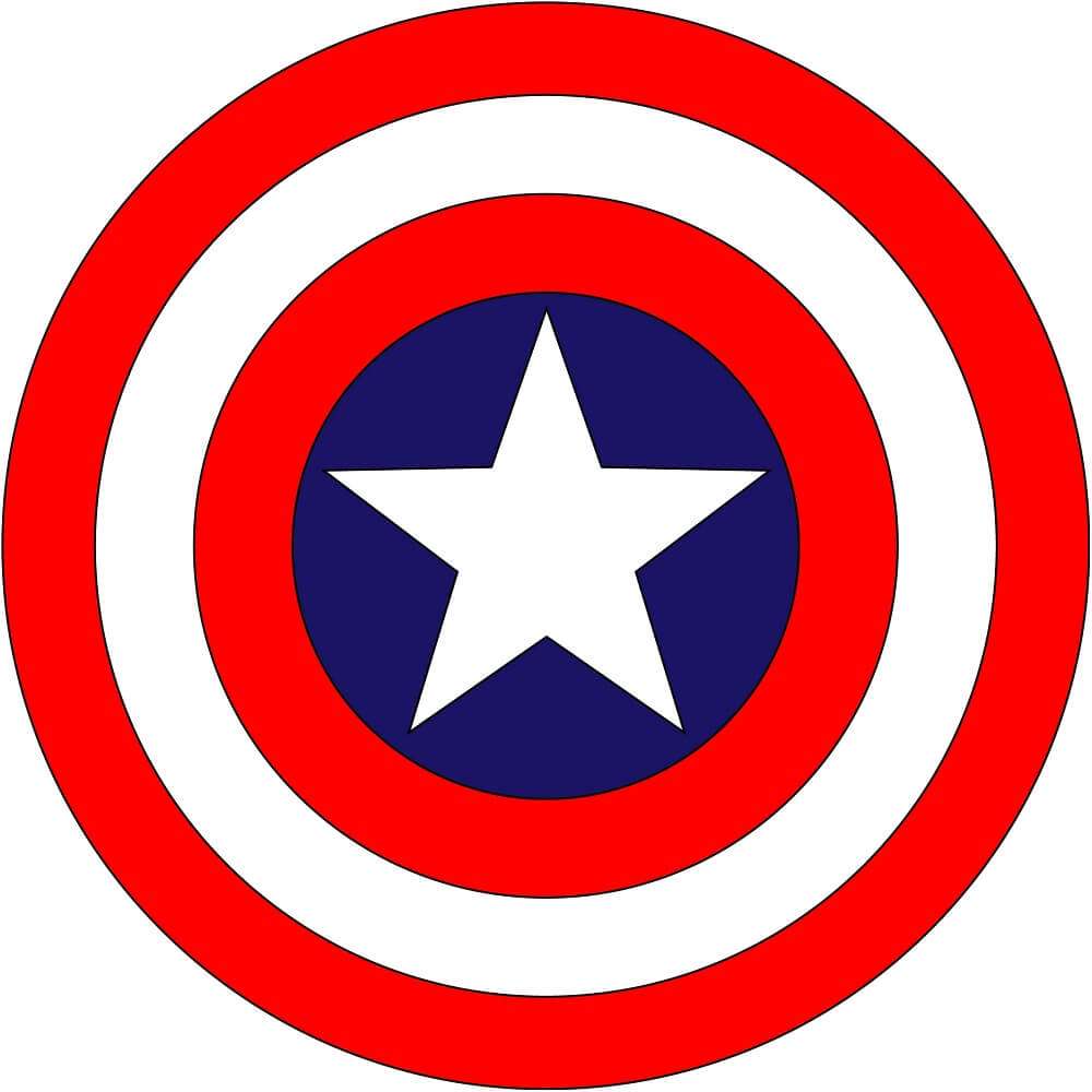 captan america logo shield