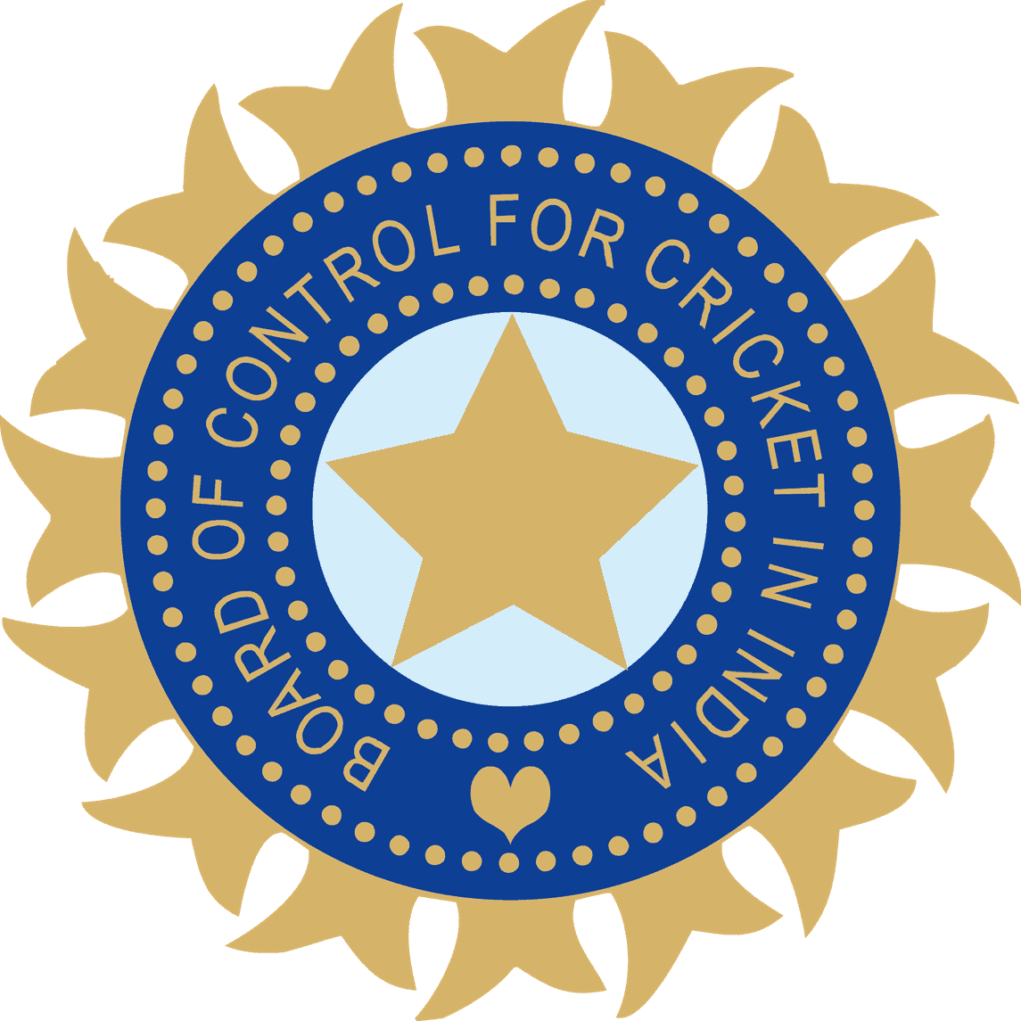Board of Control for Cricket in India BCCI logo