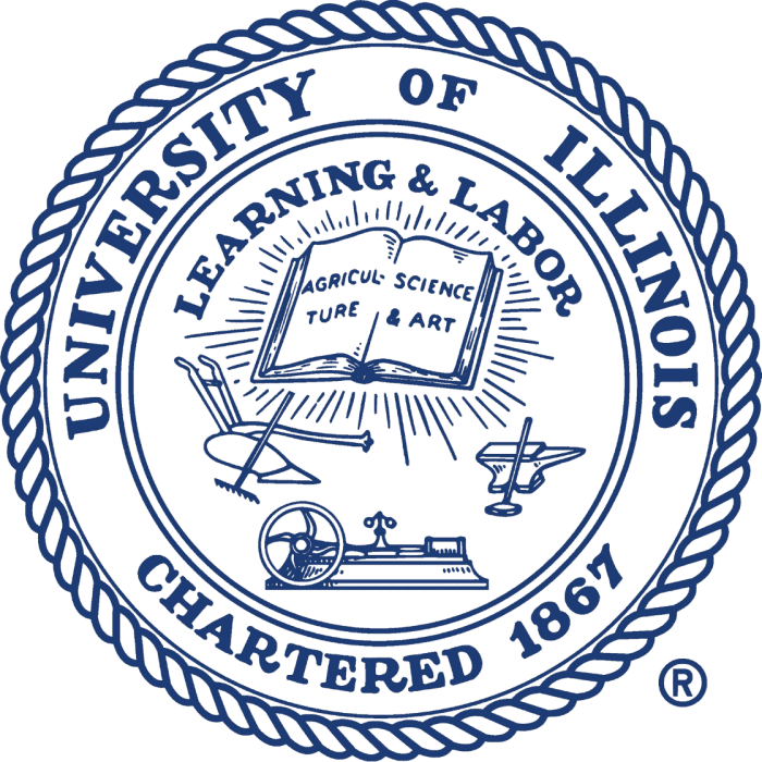 UIUC Seal University of Illinois at Urbana Champaign 700x700